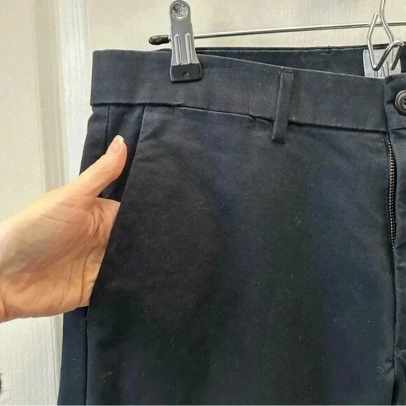 GAP Mens Pants Modern Slim Fit Chinos Khakis GapFlex Black Size 31x32 - Picture 9 of 15
